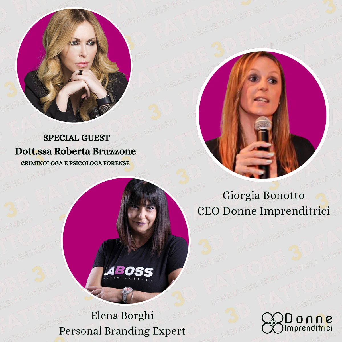 Fattore 3D - 3donne - 2026