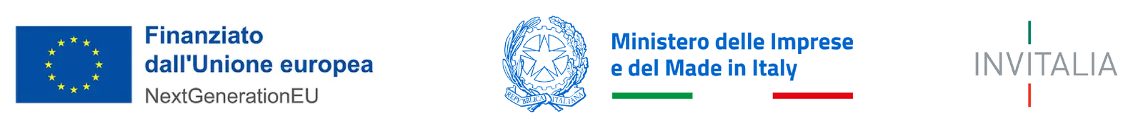 Finanziato dall'Unione europea NextGenerationEU · Ministero delle Imprese e del Made in Italy · Invitalia