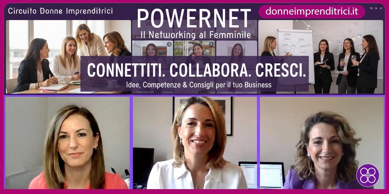 PowerNet — il network del Circuito Donne Imprenditrici 2024