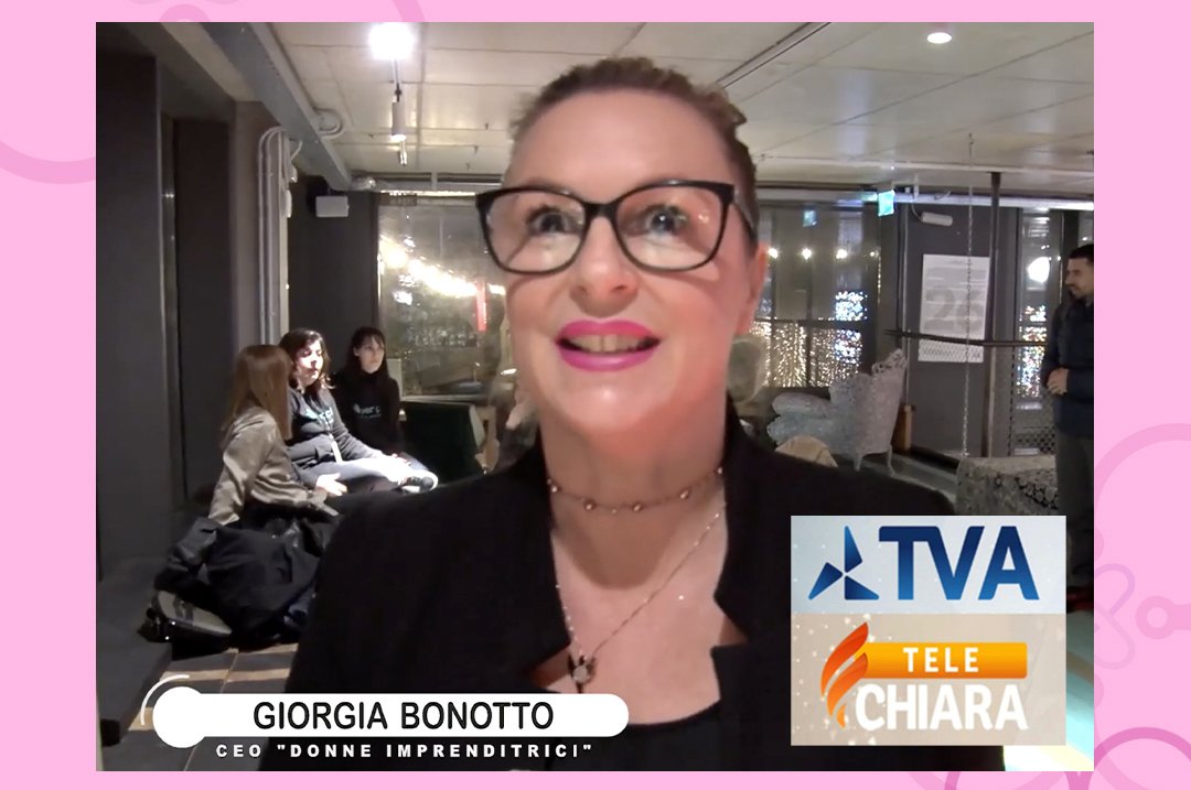 Giorgia Bonotto — intervista TV, nasce la comunità Donne Imprenditrici 2020